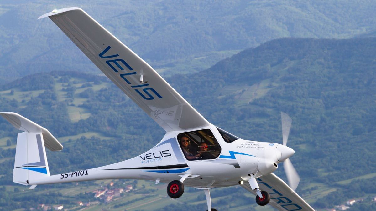 Tohle je Pipistrel Velis Electro, první elektrické letadlo s certifikátem